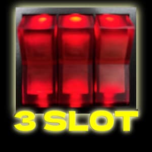 Large 3 Slot Translucent Red and Black Rocker Switch's with 6 LED's