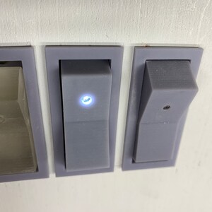 3 PACK Large Star Wars Inspired Rocker Switch With LED - Etsy