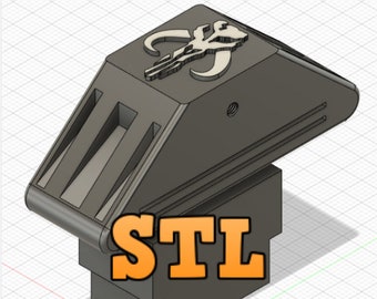 Toggle Switch Slider Cover with logo's STL