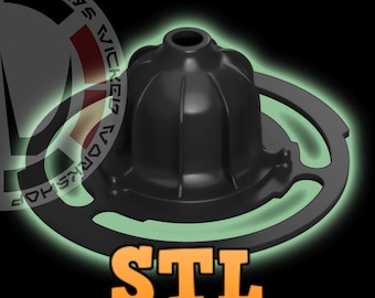 Star Wars Inspired Millennium Falcon Light Prop STL File for 3d Printing