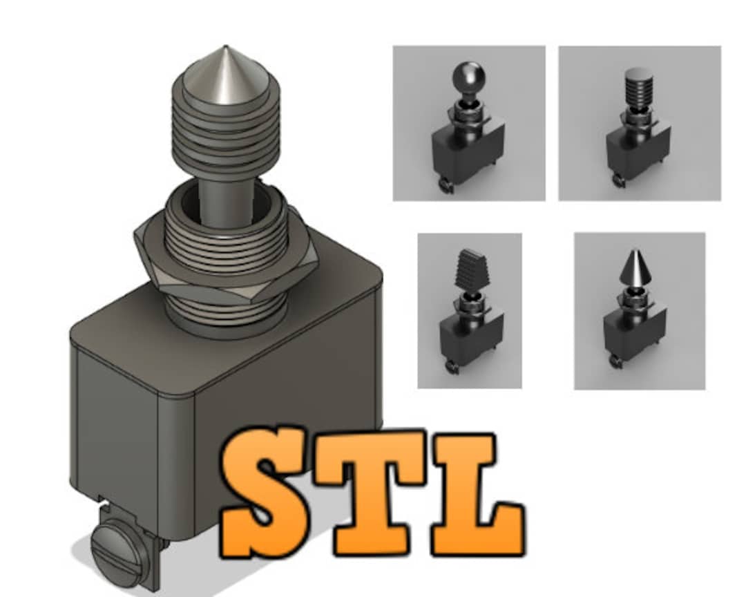 Enhanced Toggle Switch Caps STL - Etsy