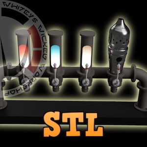 Oga's Cantina Barkranmontering 3D-utskrift STL-filer inspirerade av Star Wars