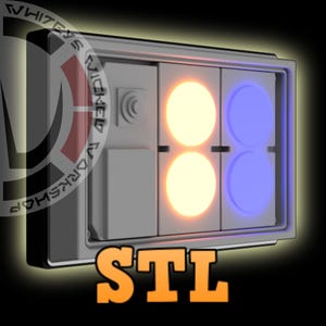 Galaxy's Edge Ogas Cantina Light Controller Prop STL 3D Druckdatei