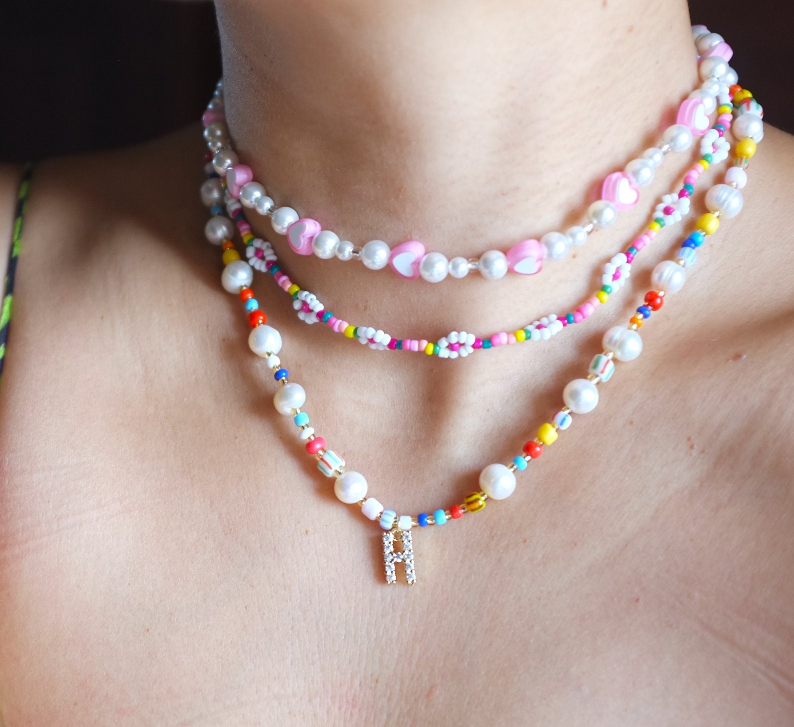 【twentyoneaugust】DAISY PEARL NECKLACE DAISY PEARL NECKLACE : twentyoneaugust-ww | ShopLook