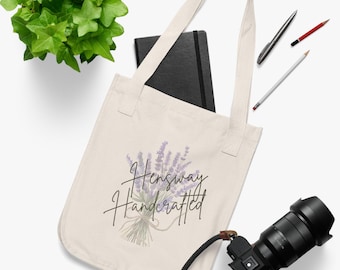 Organic Cotton Canvas Tote Bag, Sustainable Shopping Bag