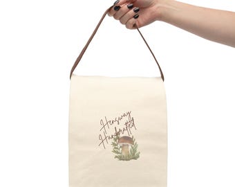 Cotton Canvas Lunch Bag, Reusable Eco Tote