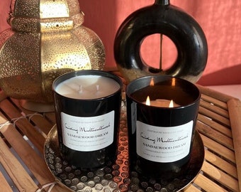 Aromatherapy Candle Sandalwood Dream Duftkerze Gift Candels Soywax Scented Candle Natural Oils Candle Soy Wax Candles