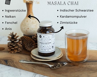 Organic Indian Black Tea Special organic tea to give as a gift Chai Masala tea gift ideas