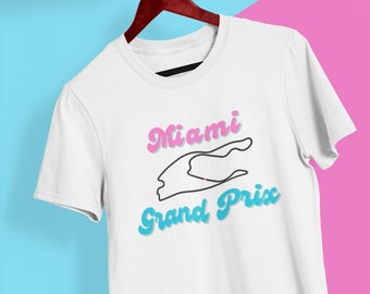 Miami Formula One Race, Unisex Softstyle T-Shirt, Miami Grand Prix Tees, Miami F1, Formula One Miami Race, Miami Grand Prix, MW