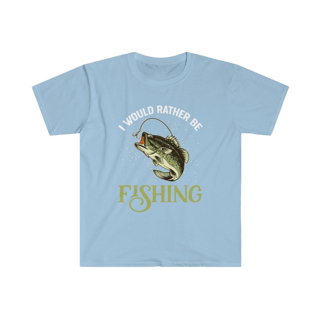 Rather Be Fishing T-Shirt – Big Airbrush