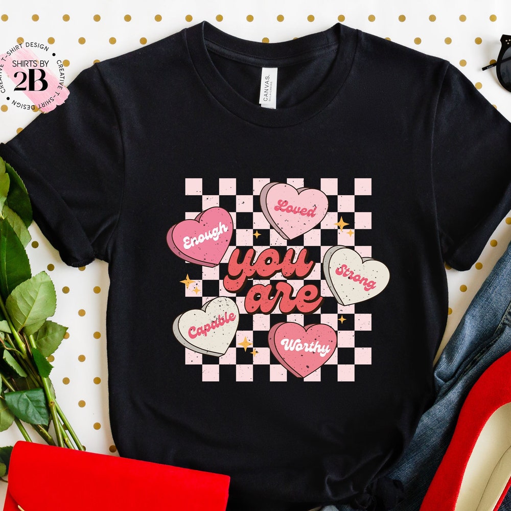 You Are Loved Shirt, Love Shirt, Valentine'S Day Shirt, Heart Shirt, Valentine'S Heart Shirt, Couple Shirt, Valentine'S Shirt, Lover Shirt Amitytees