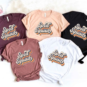Retro Sped Squad Shirt: Special Education Teacher Tee