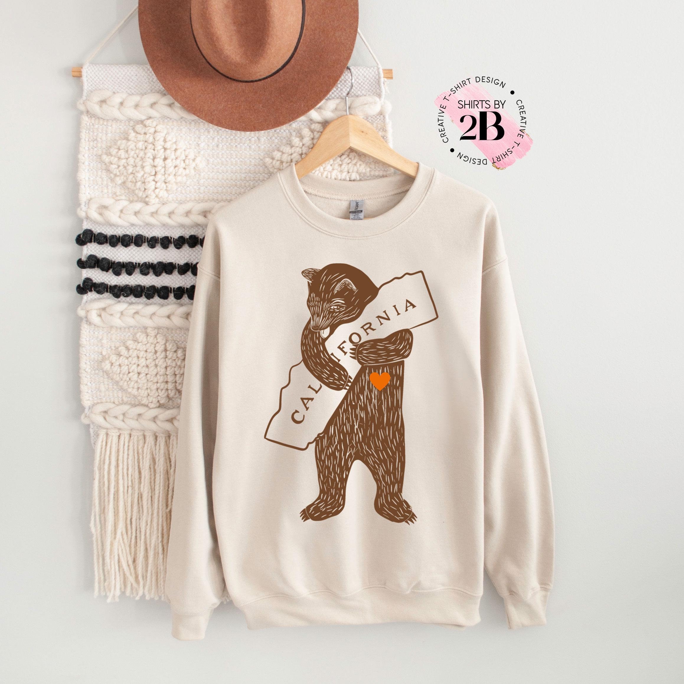 California Bear Fire Support Sweatshirt, Los Angeles Wildfire Sweatshirt, California Fire Resilience Sweatshirt, LA Strong Sweatshirt