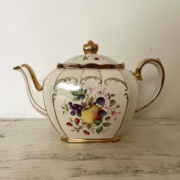 Sadler Fruit Teapot Etsy