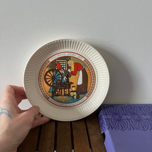 Wedgwood “A Children’s Story” collectable plate featuring a scene from Rumpelstiltskin