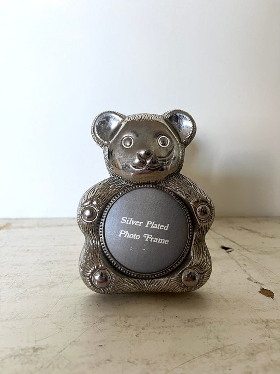 ヴィンテージ  フォトフレーム　クマ　テディーベア ヴィンテージ フォトフレームクマテディーベア