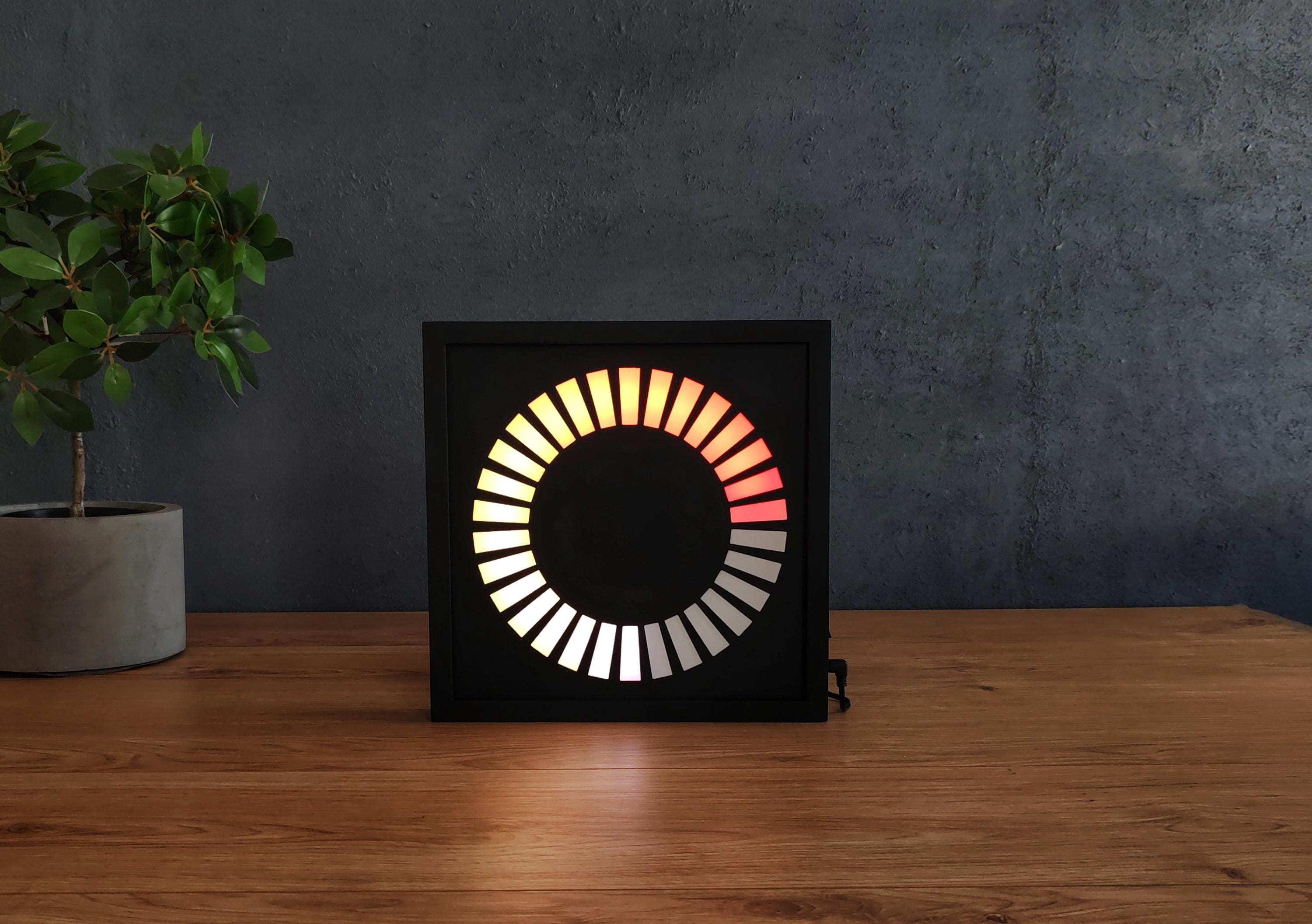 Led Rings Vu Meter Ring Vu Meter, Sound Reactive, Audio Spectrum Display, Music Visualizer ...