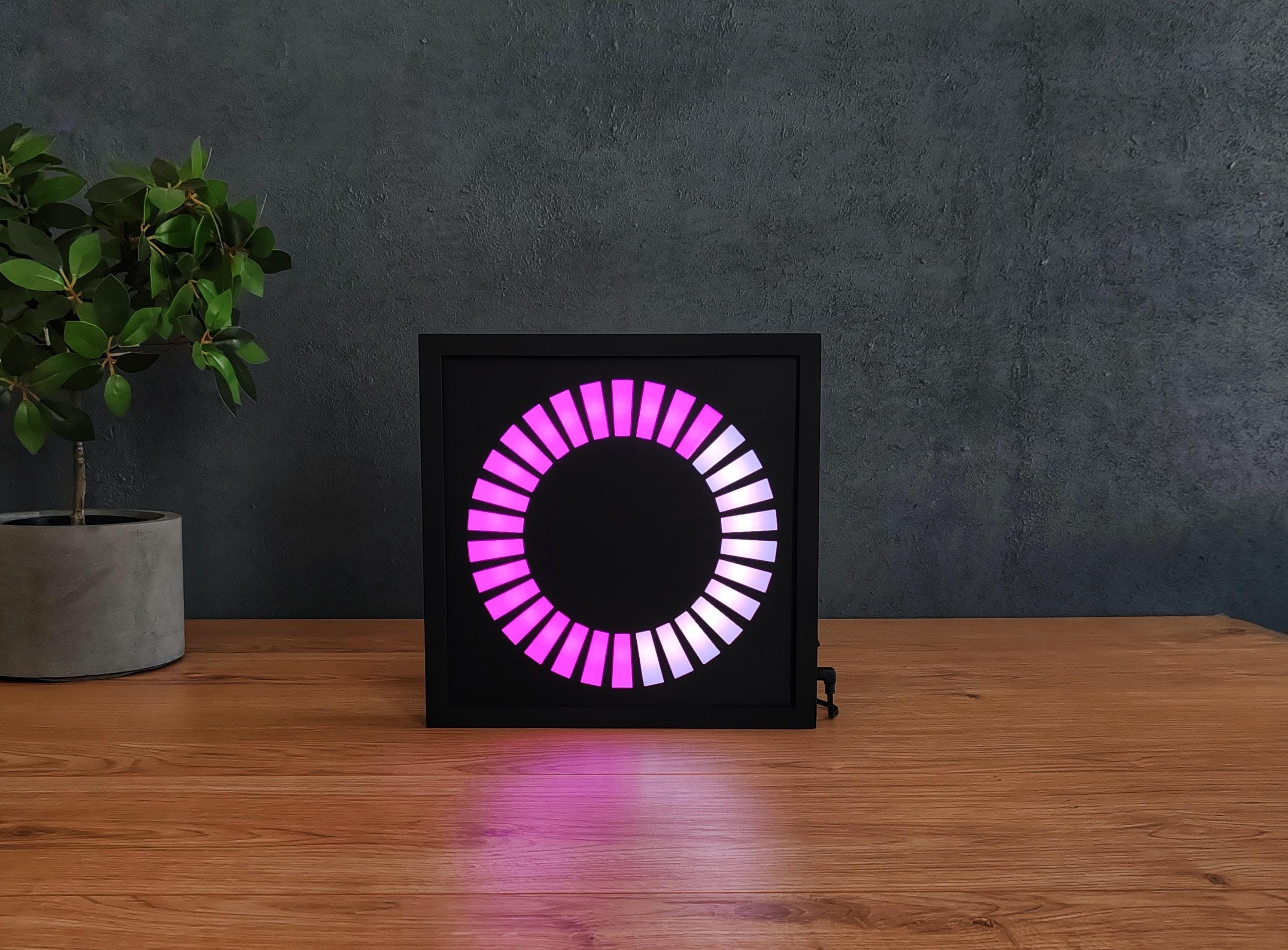 Led Rings Vu Meter Ring Vu Meter, Sound Reactive, Audio Spectrum Display, Music Visualizer ...
