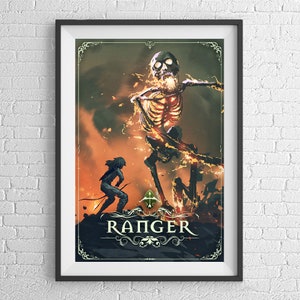 Ranger Poster 24 x 36 Celebrating RPG and D&D like Games