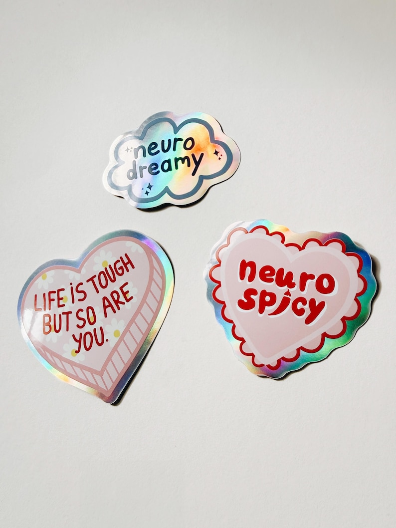 Neurodivergence Sticker Set Neurodivergent Neurodiverse ADHD Audhd ASS ...