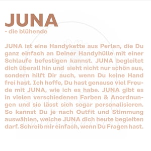 JUNA Handykette mit Perlen Bild 3