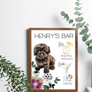 Personalizzato / Personalizzato Pet Drink Menu