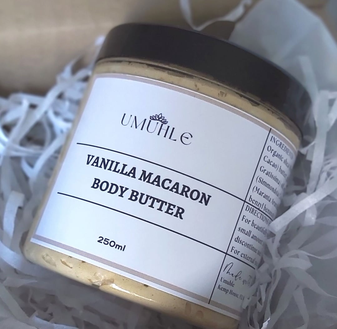 Vanilla Body Butter, Whipped Shea Butter, Vanilla Macaron, Body Butter