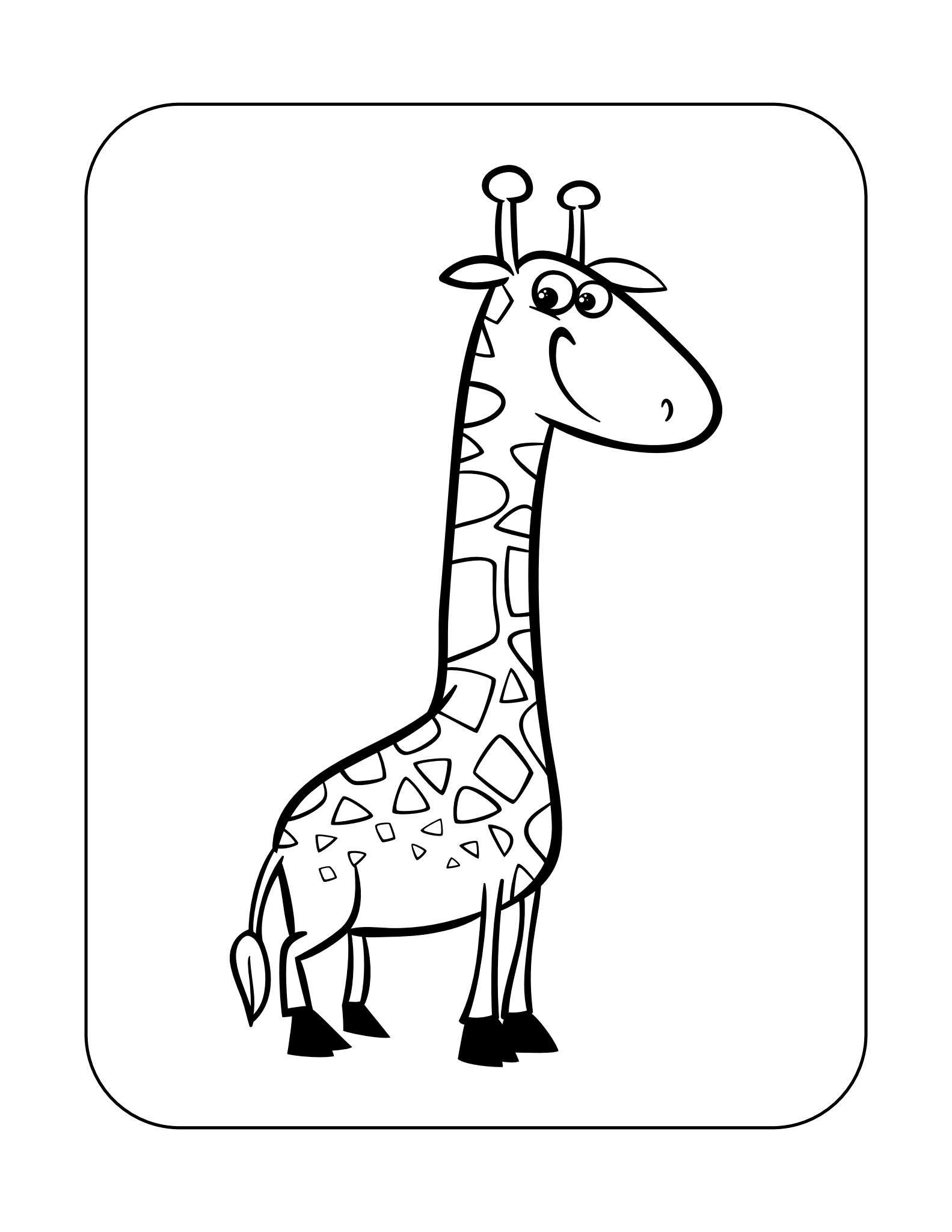 50 Animal Digital Coloring Pages, Coloring Pages, Animal Color Pages ...