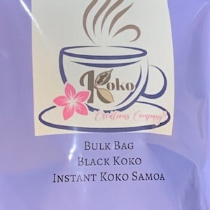 Große Tasche - Schwarz Instant Koko Samoa