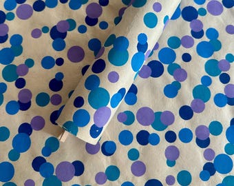 Handmade Lokta Paper Sheet: Confetti Dots, Tree-Free Decorative Paper
