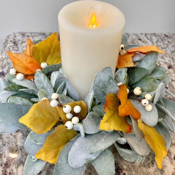 Mini Lambs Ear Wreath Etsy