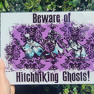 Hitchhiking Ghosts Washi Tape Haunted Mansion Ride, Disney Ride