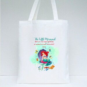 Die kleine Meerjungfrau PNG Clipart Instant Digital Download für Tragetaschen und T-Shirts 13 zoll x 15 zoll Bild 2