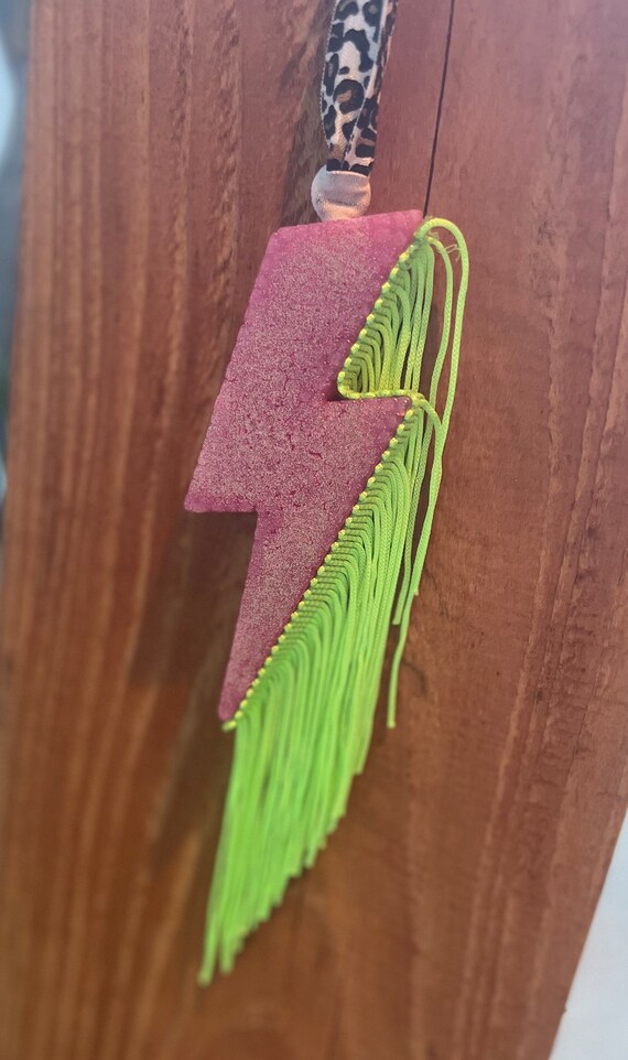 Fringe Lightning Bolt Car Freshies Freshy Freshie Air Etsy