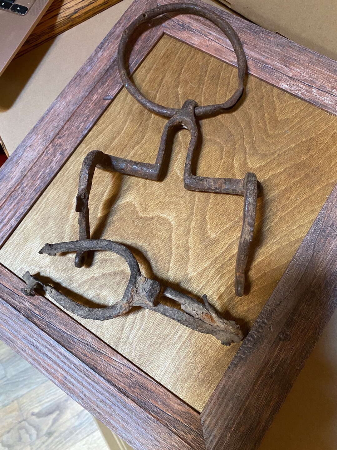 Very Old Rusty Ring Bit and Broke Single Spur - Etsy