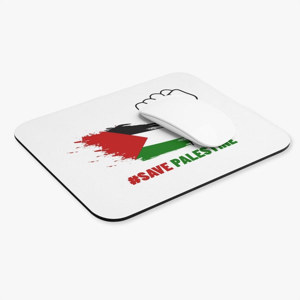 Free Palestine Support - Mouse Pad (Rectangle) #FreePalestine