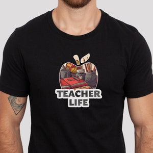 Teacher Life Shirt, Elementary Teacher, Gift For Teacher, New Teacher Gift, Teacher Appreciation, Education Shirt, Back to School, First Day