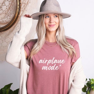 Airplane Mode, Airplane Shirt, Vacay, Family Trip Shirt, Girls Vacation Shirt, Travel Lover Shirt, Vacation Shirt, Girls Trip Shirt, Flying