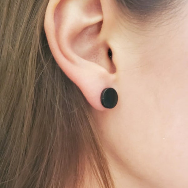 Faux Plug Earrings Etsy