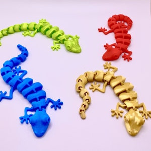 Articulated Flexible 3D Gecko