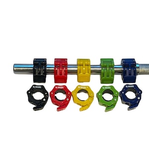 Weight Collars- Barbell Clamps for 1” Standard Diameter Bar