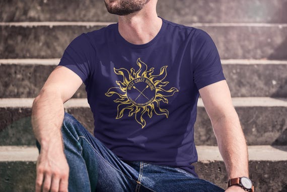 West Coast Rowing Sun T-Shirt Navy | Crew Team Gift | Rowing Coach Shirt | Regatta Apparel | Rower Tee | Crew Gift | Free Speed