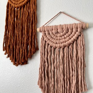 Semi Circle Macrame Wallhanging | Wall Tapestry | Boho Decor