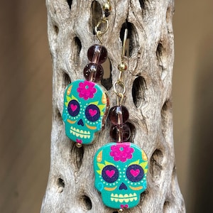 Sugar Skull Earrings.
