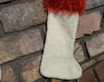 Hand Knitted Christmas Stockings