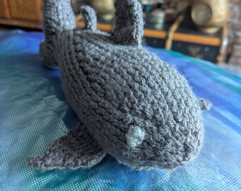 Hand Knitted Shark