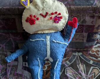 Day Of The Dead Felt Character
