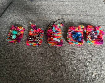 Hand Knitted Gift Bags