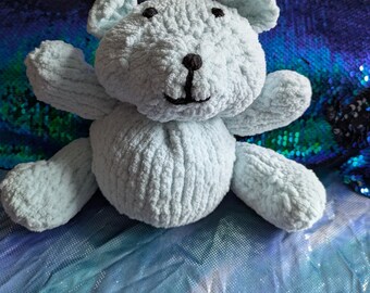 Hand Knitted Bear
