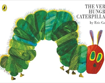 The very hungry caterpillar handmade story sack